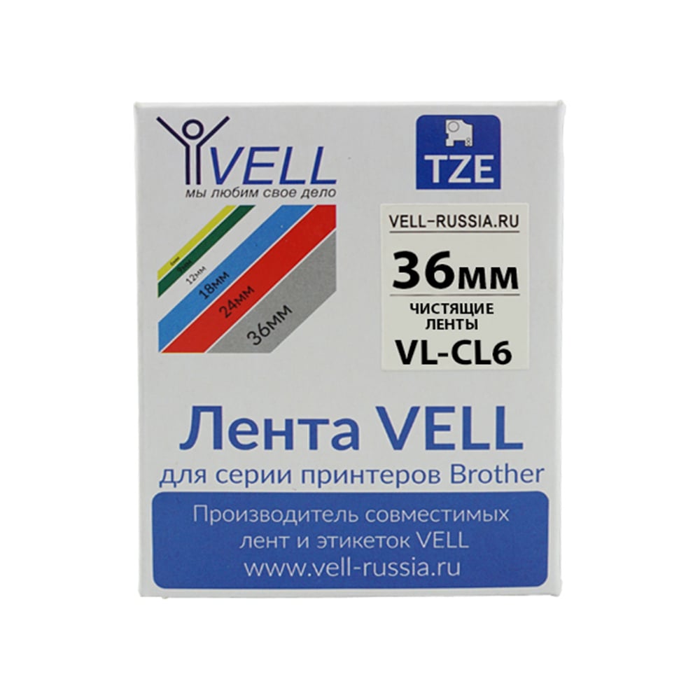 Изображение товара Чистящая лента TZE CL 6 для Brother 36 мм 4 м