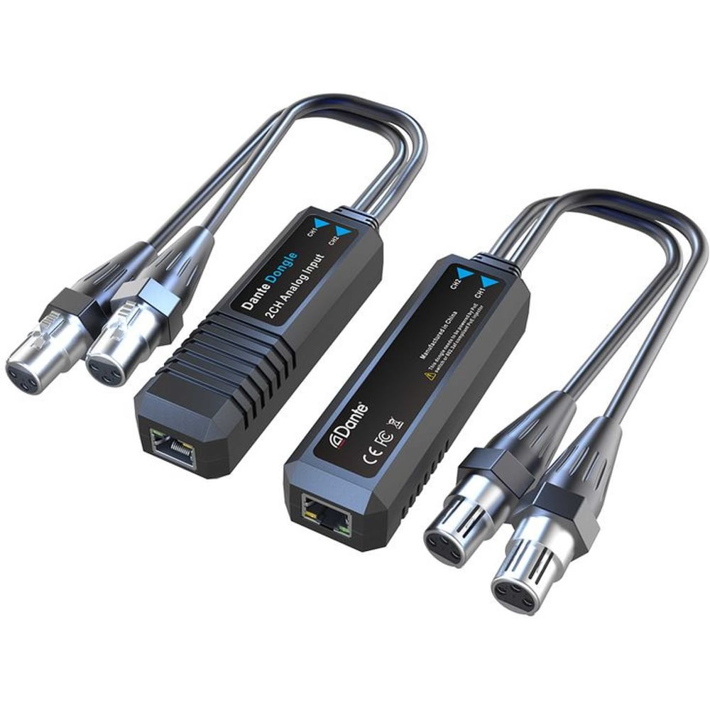 Изображение товара Конвертер ExellTech ELTC2IN-MKII Dante с 2 линейными входами