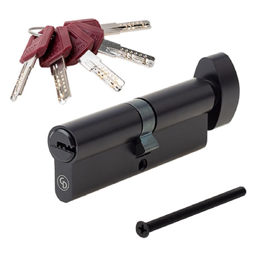 Изображение товара Цилиндровый механизм Code Deco ZM-90-C-BLM 00034013 для надежной защиты дверей