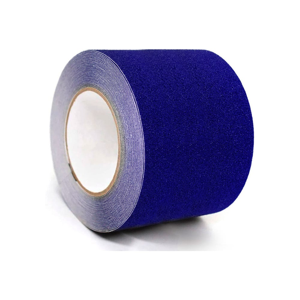 Изображение товара Универсальная противоскользящая синяя лента Vell 150 мм 18,3 м для безопасности