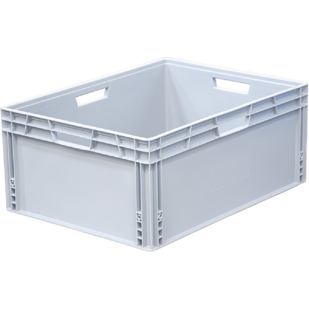 Изображение товара Ящик п/п 800х600х340 сплошной усиленный из пищевого полипропилена