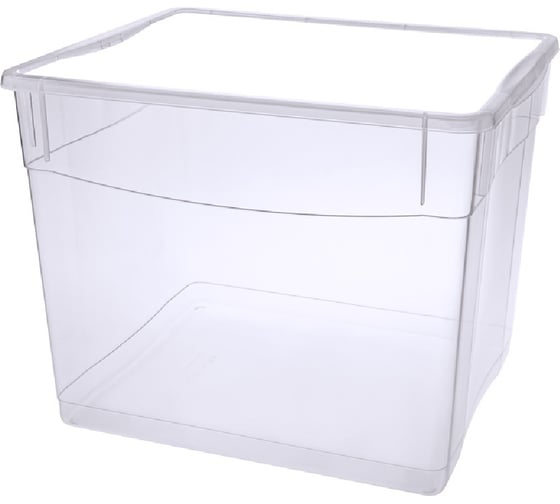 Изображение товара Ящик п/п 400х335х315 34 л. Кристал цв. прозрачный Restola 23364