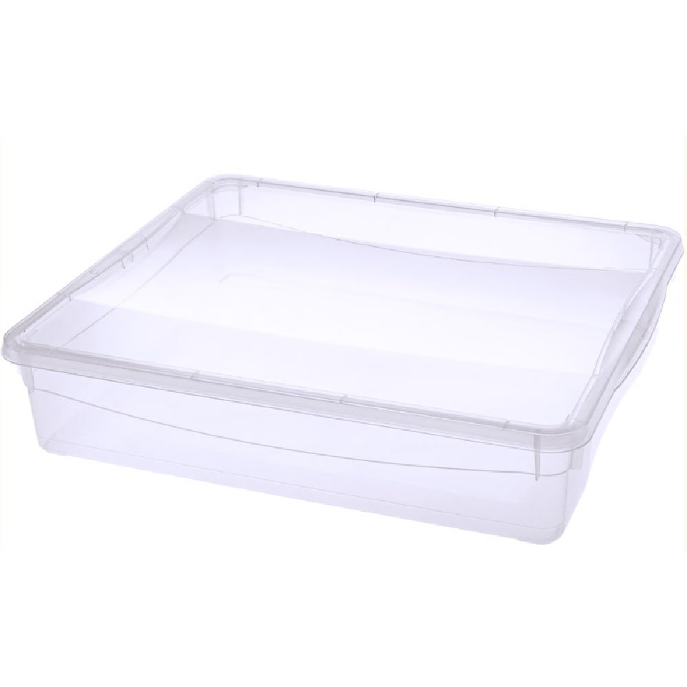 Изображение товара Ящик п/п 400Х335Х85 мм 9л прозрачный Restola