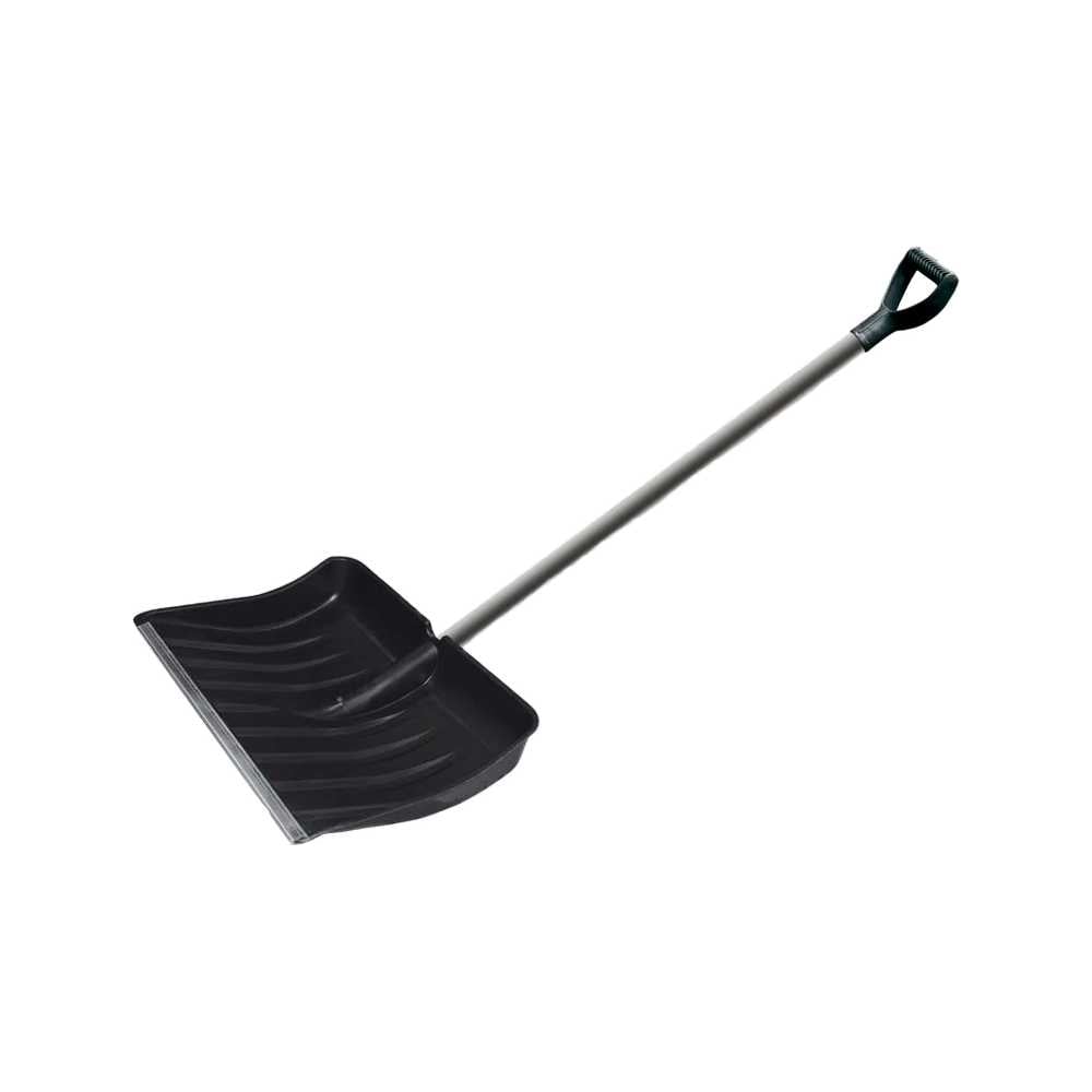Изображение товара Лопата снеговая FORT ВЬЮГА №2 пластиковая 500мм алюминиевый черенок