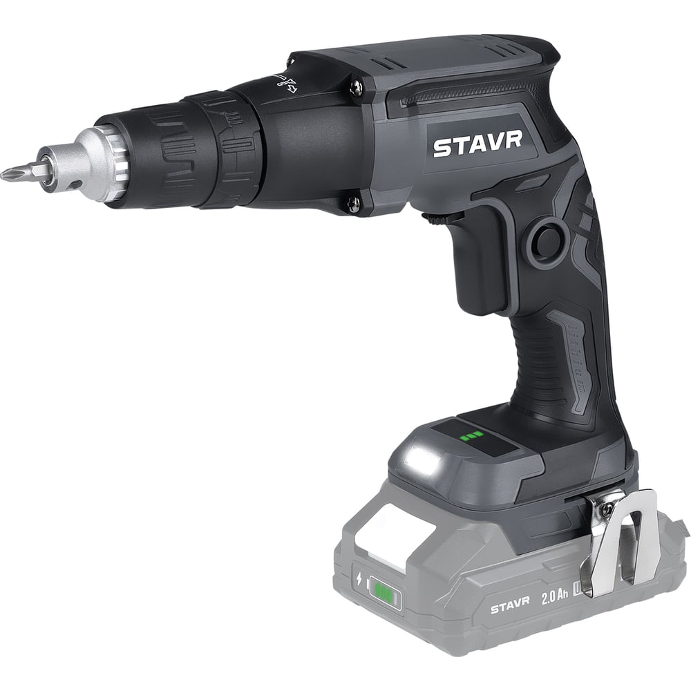 Изображение товара Шуруповерт по гипсокартону STAVR UNI-M 18V SDS 4850 об/мин подсветка
