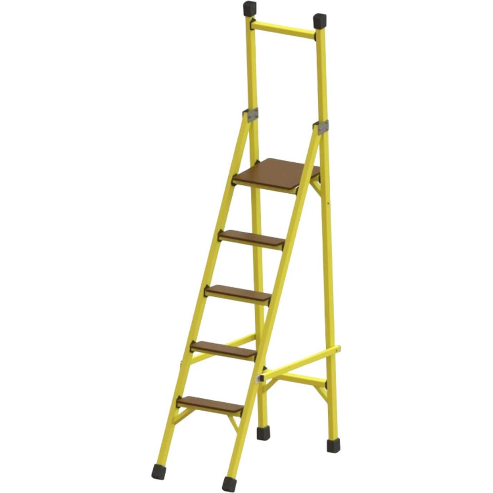 Изображение товара Стеклопластиковая диэлектрическая стремянка ООО ЛУЧ ССВ-2,0ТШ-Ф40П профессиональная