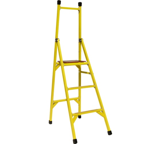 Изображение товара Стремянка диэлектрическая стеклопластиковая ООО "ЛУЧ" с вертикальной опорой ССВ-1,8-Ф40П