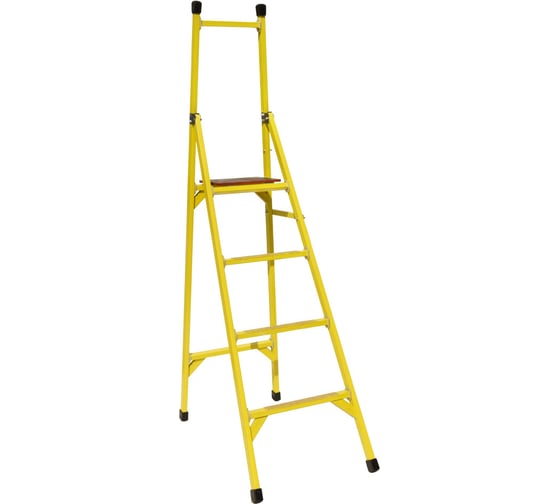 Изображение товара Стремянка диэлектрическая стеклопластиковая ООО "ЛУЧ" с вертикальной опорой ССВ-2,1-Ф40П