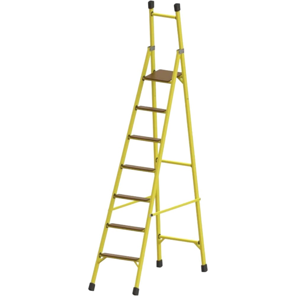 Изображение товара Стремянка диэлектрическая стеклопластиковая ООО ЛУЧ CCВ-3,0Ш-Ф55П профессиональная