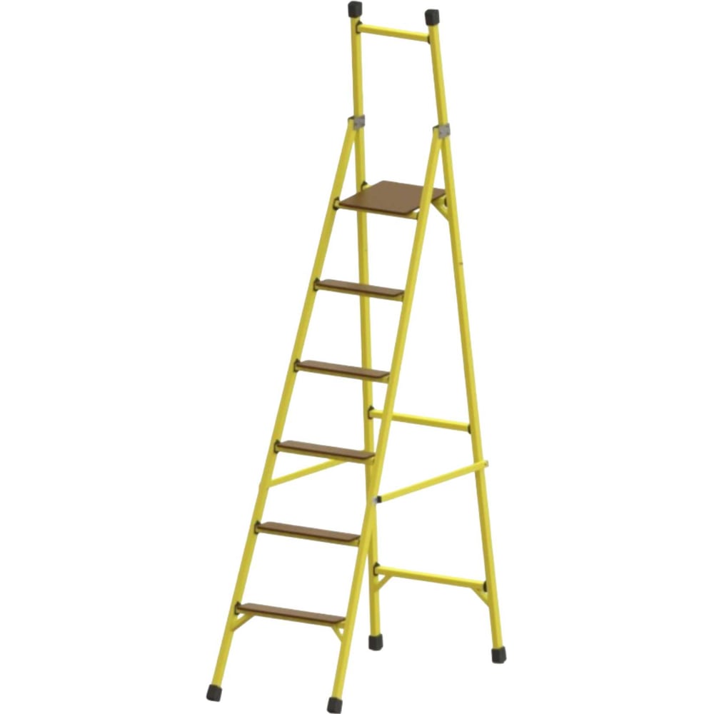 Изображение товара Стремянка стеклопластиковая с широкими ступенями ЛУЧ ССВ-2,7Ш-Ф40П