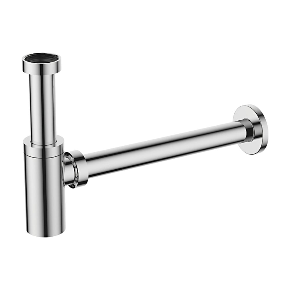 Изображение товара Сифон Ledeme L81 для умывальника металл хром регулируемый высота