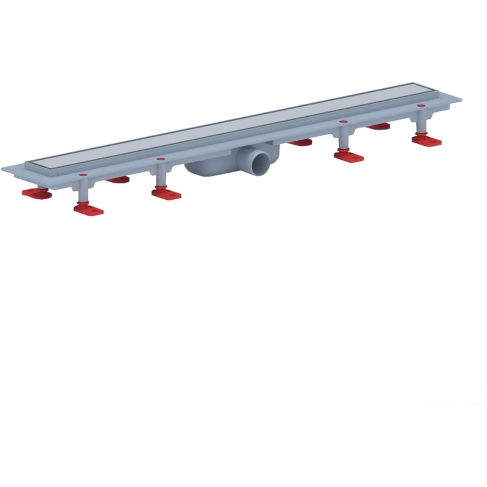 Изображение товара Канал душевой ООО ПКФ Сварком д= 40 пласт, решетка нерж 850мм, сухой (уп/1шт) СанТех s039308