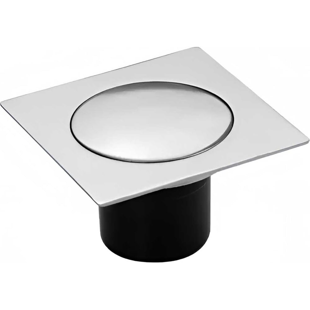 Изображение товара Трап для водоотведения вертикальный с решеткой из нержавеющей стали 50 мм