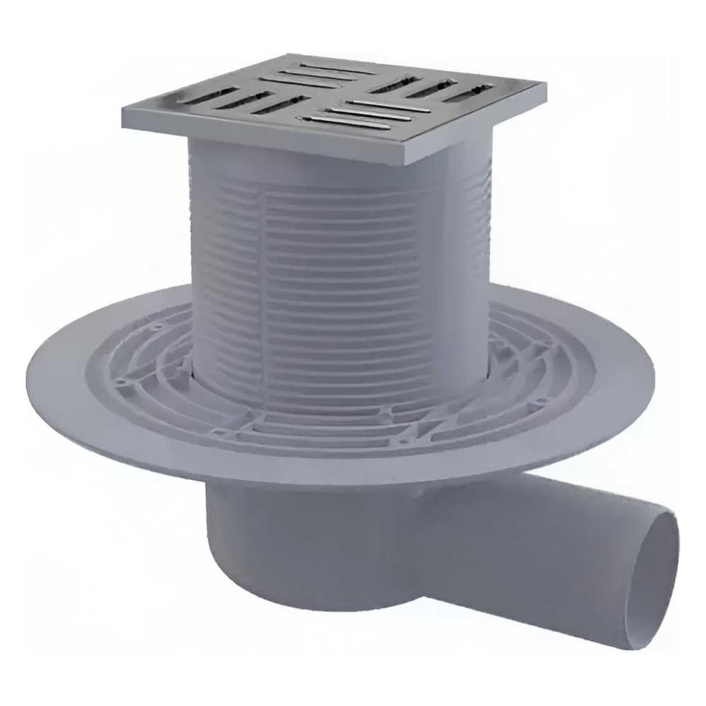 Изображение товара Трап Сварком S044501 Горизонтальный выпуск 50 мм, сетка нержавеющая сталь