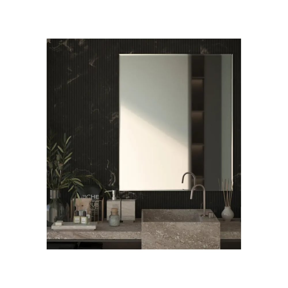 Изображение товара Настенное зеркало Bauform FACET 15 EVOFORM с фацетом 100x120 см