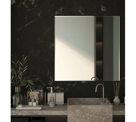 Изображение товара Зеркало настенное Bauform с фацетом FACET 15 EVOFORM 100х100 см SP 9064