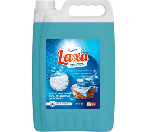 Изображение товара Гель для стирки PRO-BRITE LAXA UNIVERSAL 5 л 1680-5
