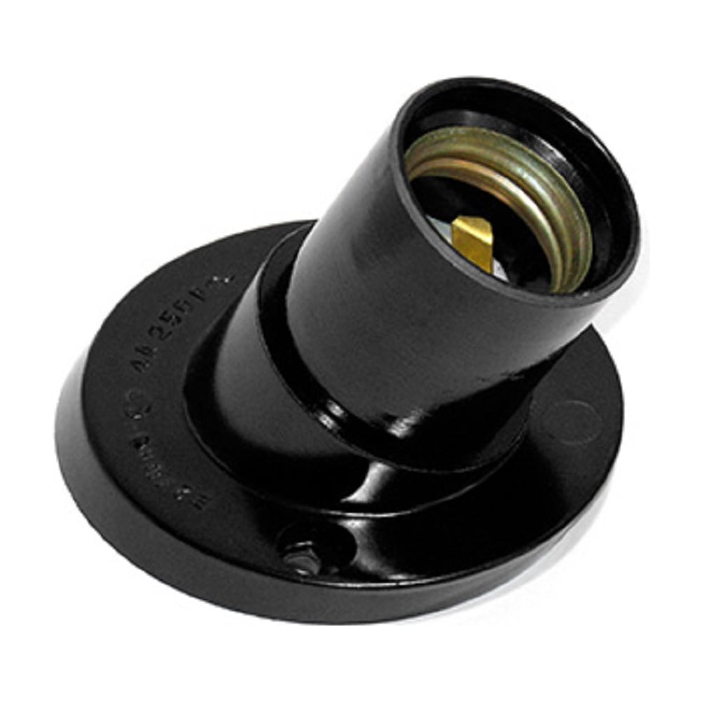 Изображение товара Электропатрон настенный Е27Фн-013 40 шт без крепления для светодиодов и ламп