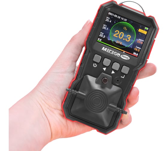 Изображение товара Газоанализатор (комбинированный измеритель 4 в 1) МЕГЕОН 08009 к0000034419