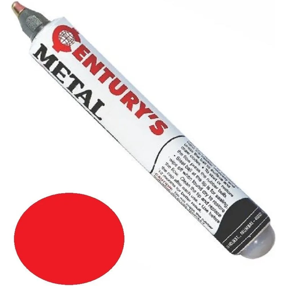 Изображение товара Гигантский промышленный маркер Century Markers красный CM98012 3 мм