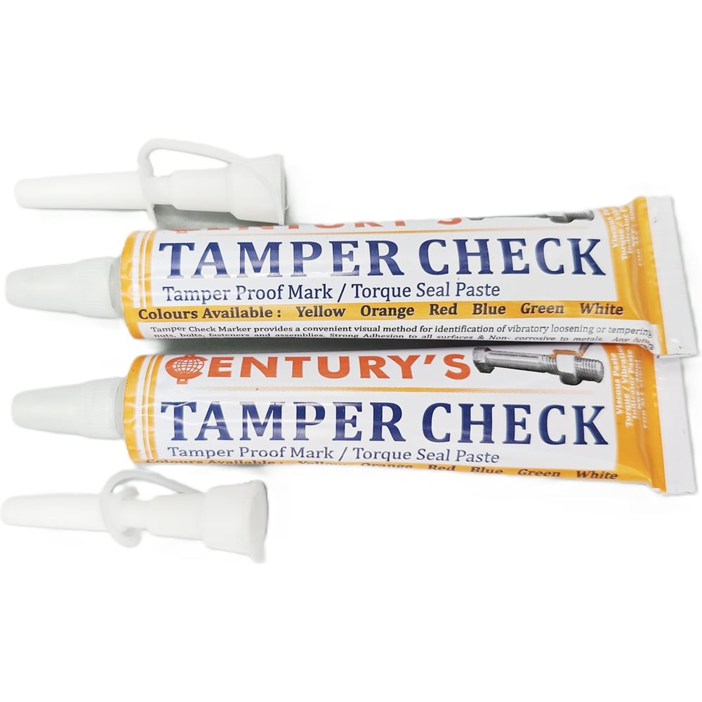 Изображение товара Маркер для пломбирования Century Tamper Check 2 шт белый CM96015-2