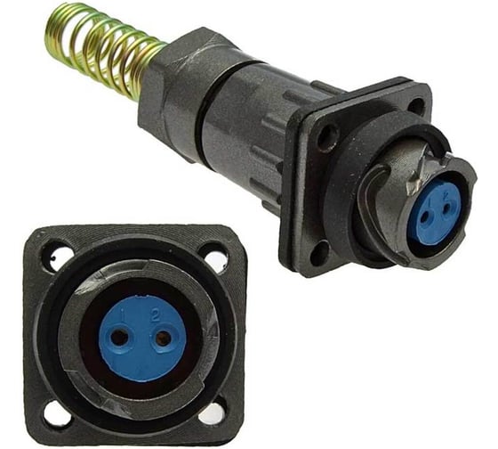 Изображение товара Разъём быстроразъемный RUICHI FQ14-2pin ZPK-8 107071