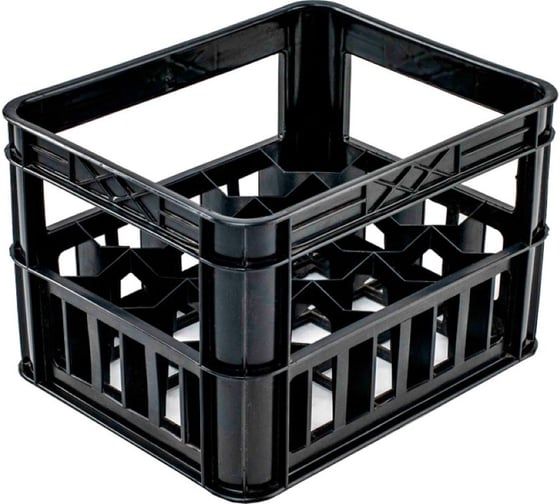 Изображение товара Ящик 420х340х270 для бутылок 0,5л, 20 ячеек Дигрус ЯБ-4327-Ч/Д