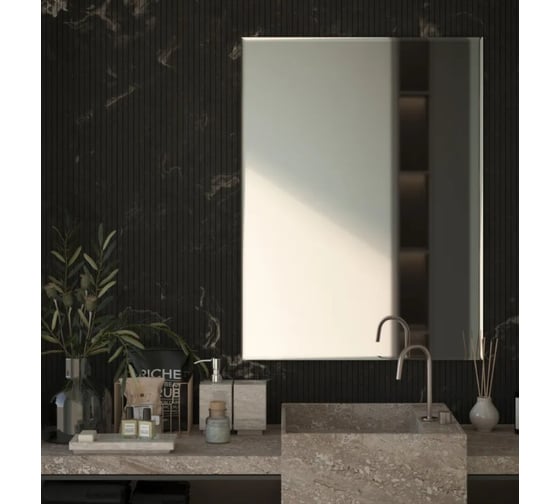 Изображение товара Зеркало настенное Bauform с фацетом FACET 15 EVOFORM 90х120 см SP 9057