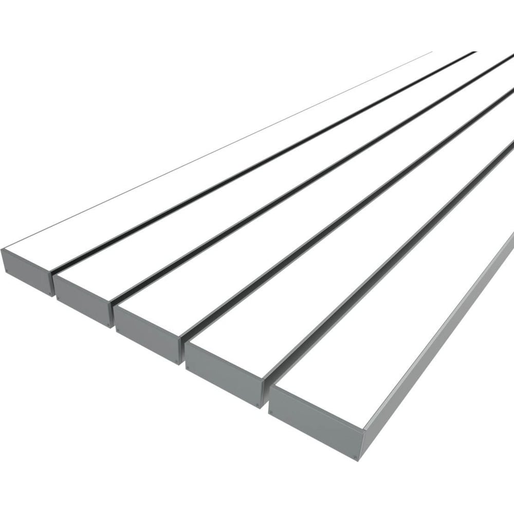 Изображение товара Комплект профиля LEDCRAFT LC-LP2774M68-2x5Silver для контурной LED подсветки