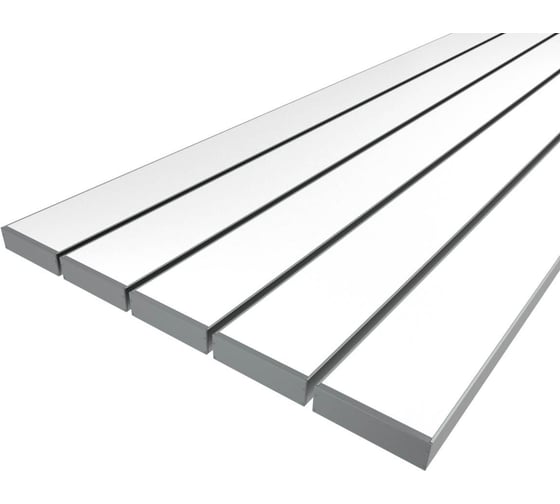 Изображение товара Комплект профиля LEDCRAFT LC-LP27100M94-2x5Silver 5 шт серебро (2м профиль+2м рассеиватель+2 заглушки+комплект шурупов) 1616240608