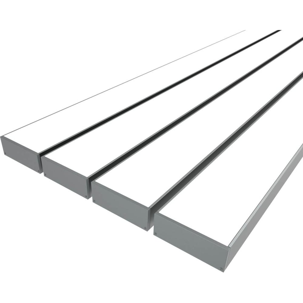 Изображение товара Комплект профиля LEDCRAFT LC-LP2774M68-2x4Silver для контурной подсветки
