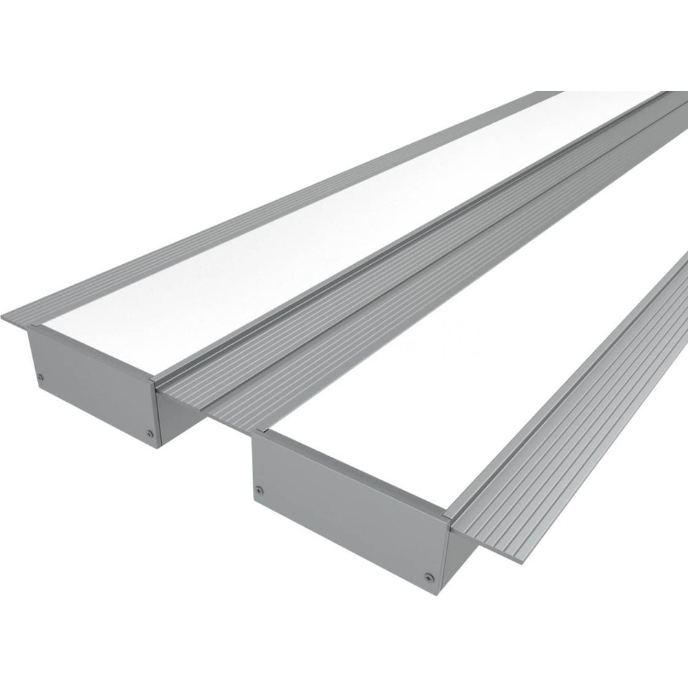 Изображение товара Комплект профиля LEDCRAFT LC-LPSH2080M44-2x2Silver для контурной подсветки