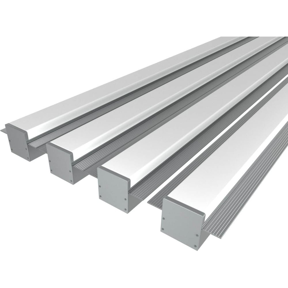 Изображение товара Комплект профиля LEDCRAFT LC-LPSH2564M36-2x4Silver для световой подсветки