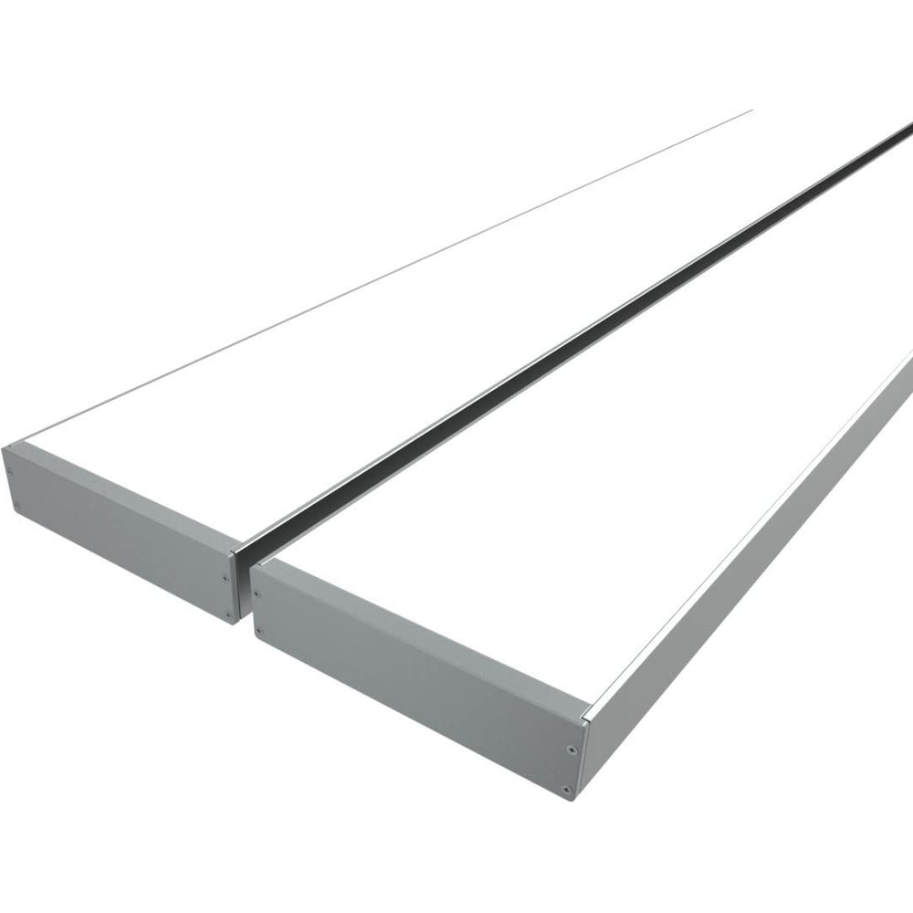 Изображение товара Комплект профиля LEDCRAFT LC-LP27120M115-3x2Silver 3м для подсветки декоративных элементов