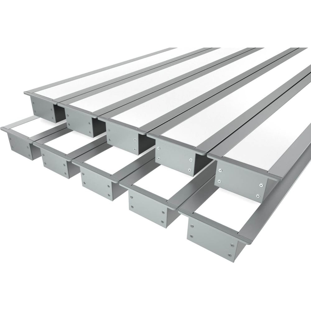 Изображение товара Комплект профилей Ledcraft LC-LPV2044M30-2x10Silver 10 шт для потолков стен и ниш