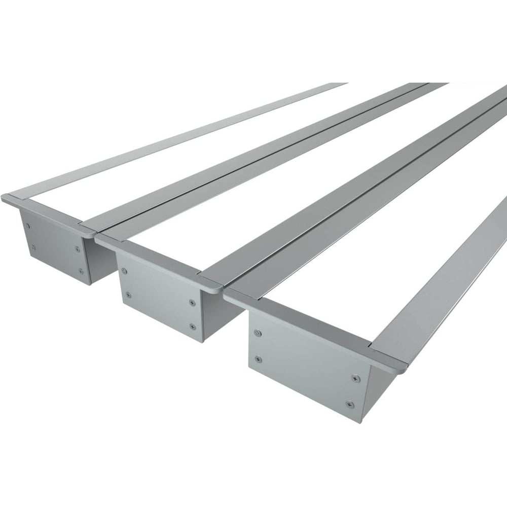 Изображение товара Комплект профилей Ledcraft LC-LPV2044M30-3x3Silver из 3 шт серебро