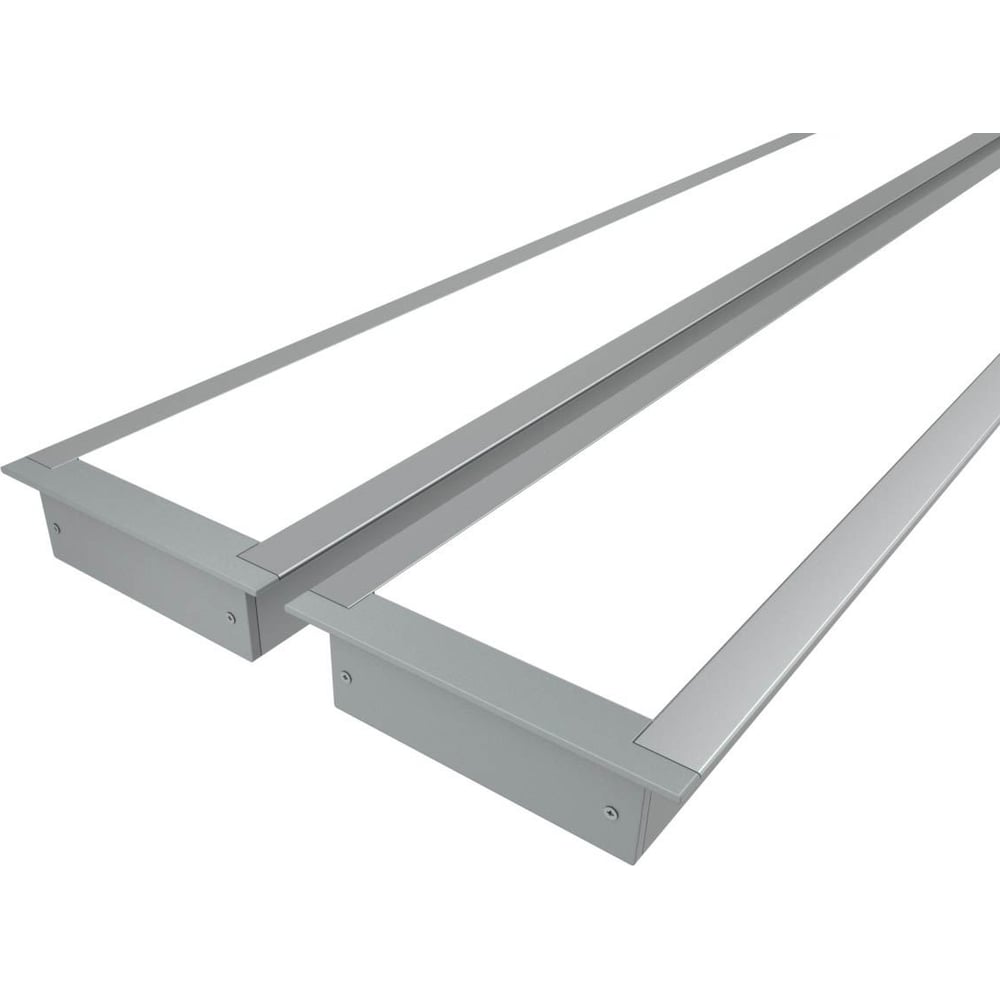 Изображение товара Комплект профилей Ledcraft LC-LPV2073M55-2x2Silver для натяжных потолков и подсветки