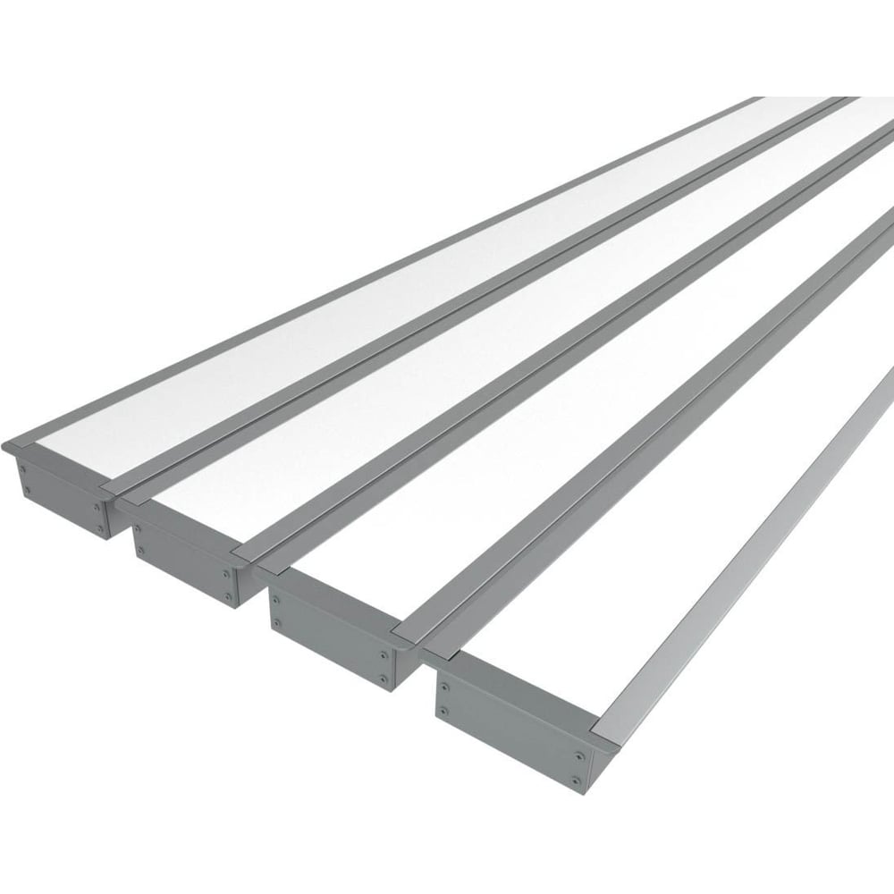 Изображение товара Комплект профилей Ledcraft LC-LPV2063M44-2x4Silver для подсветки