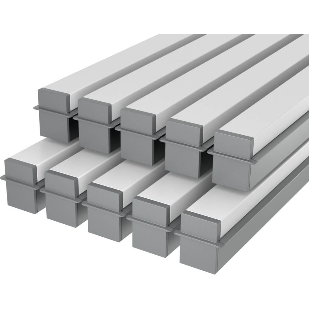 Изображение товара Комплект профилей Ledcraft LC-LPV2537M1728-3x10Silver для подсветки