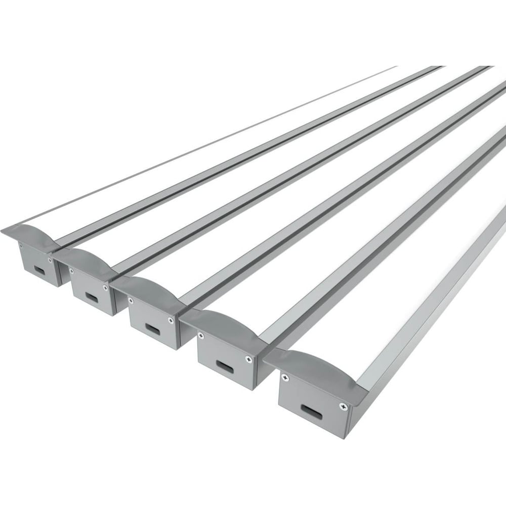 Изображение товара Комплект профилей Ledcraft LC-LPV2537M28-3x5Silver для освещения