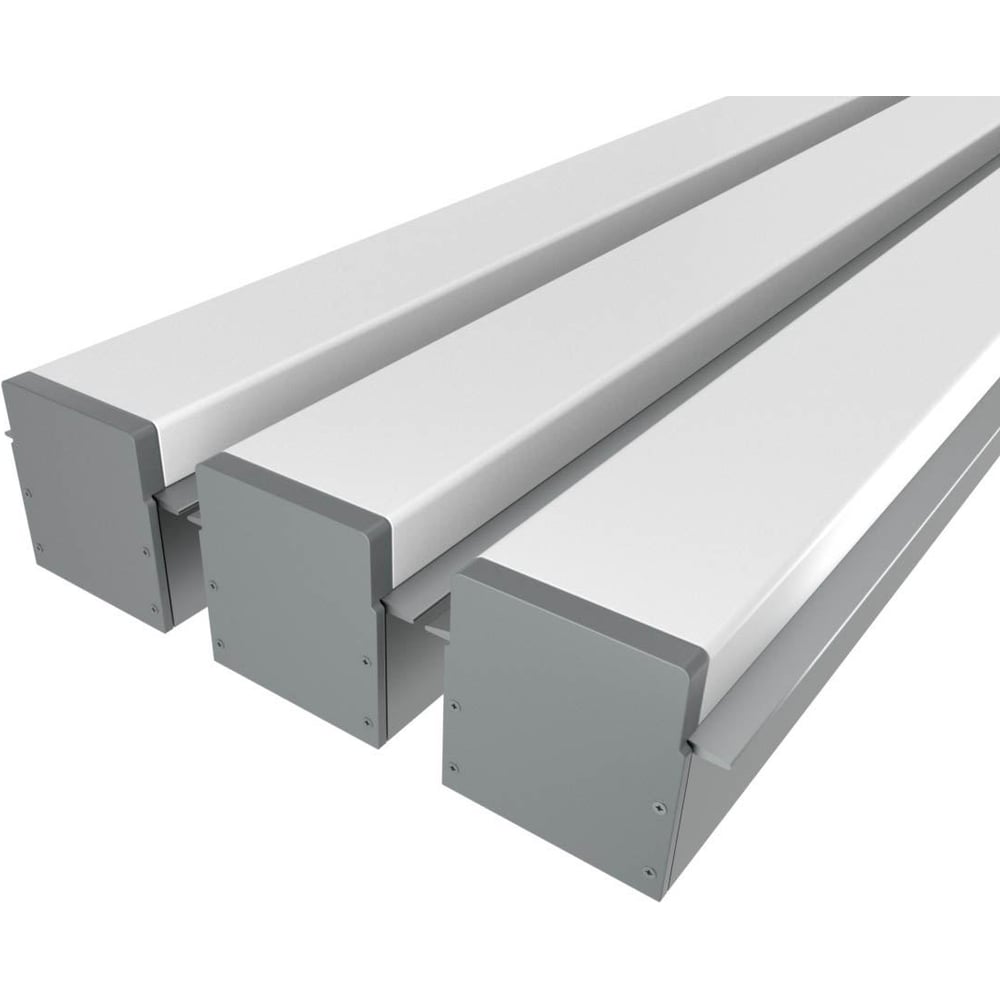 Изображение товара Комплект профилей Ledcraft LC-LPV2544M36-2x3Silver для LED подсветки 2м, защитой IP 20, серебро