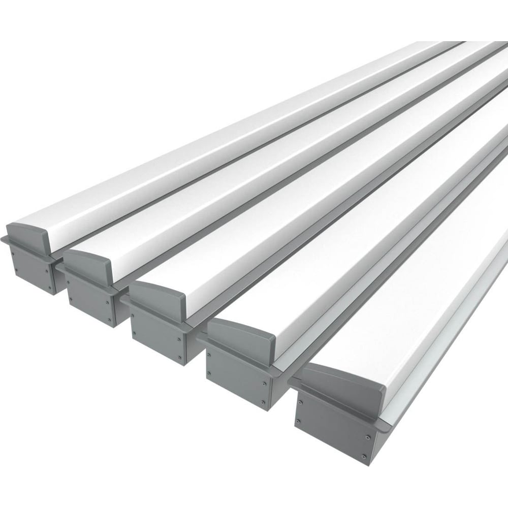 Изображение товара Комплект профилей Ledcraft LC-LPV2544M36T-3x5Silver из 5 шт для потолков и ниши