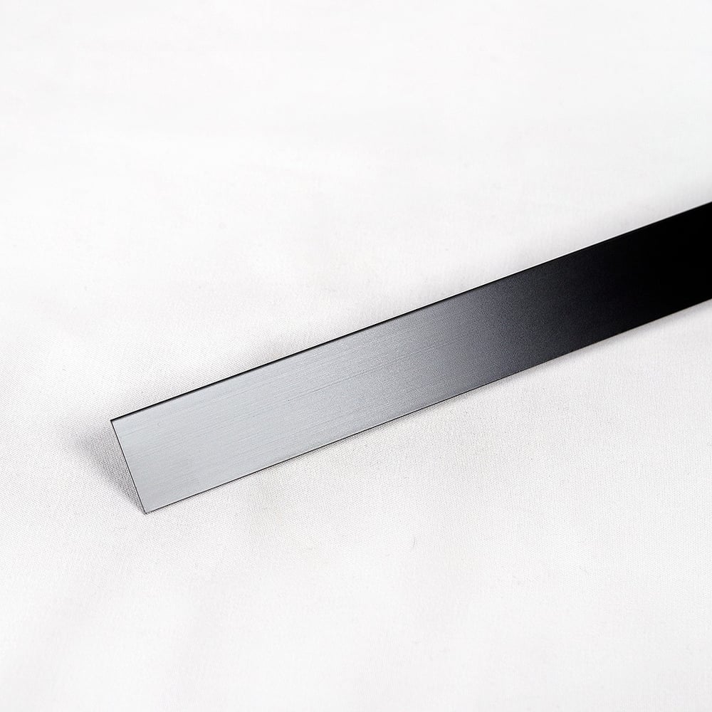Изображение товара Декоративная полоса из нержавеющей стали AISI 304 Black Hairline 1500 мм