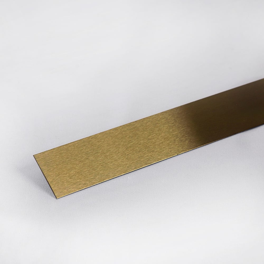 Изображение товара Декоративная полоса Forming P1 AISI 430 Gold Satin 1500 мм