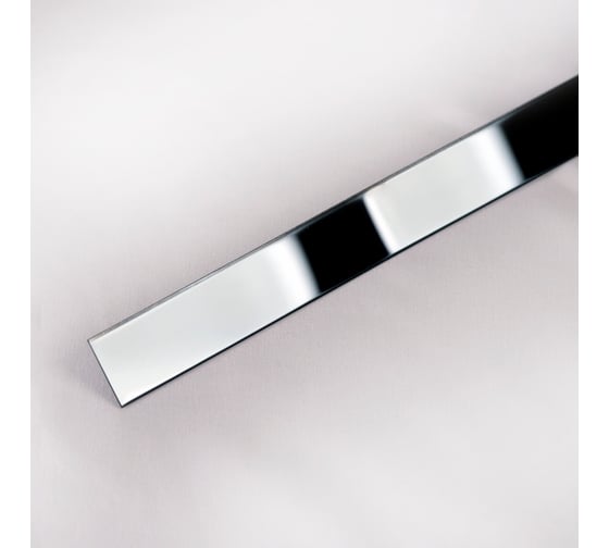 Изображение товара Декоративная полоса Forming P1 h=40 нержавеющая сталь AISI 304 0,8 мм Black Mirror длина 1500 3036