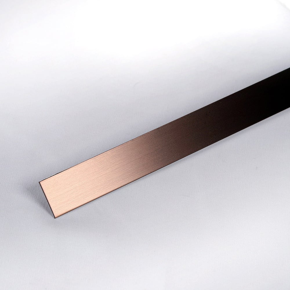 Изображение товара Декоративная полоса Forming P1 0 8 мм бронза длина 1500 мм из нержавеющей стали