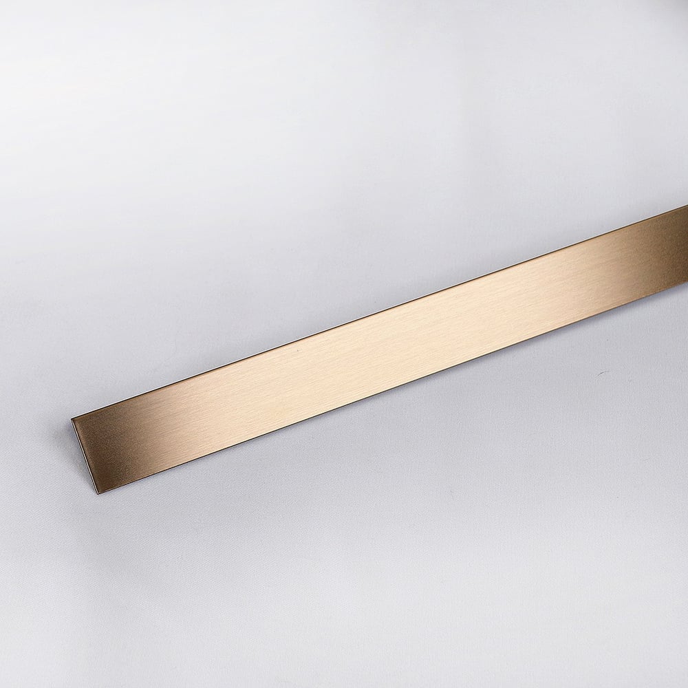 Изображение товара Декоративная полоса из нержавеющей стали AISI 304 Copper Hairline 1500 мм