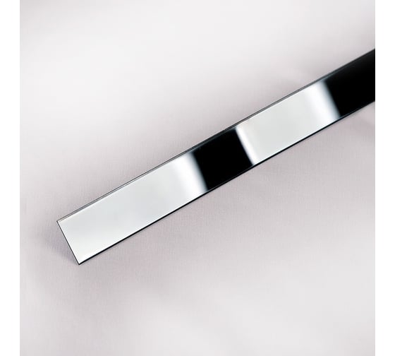 Изображение товара Декоративная полоса Forming P1 h=30 нержавеющая сталь AISI 304 0,8 мм Black Mirror длина 1500 3035