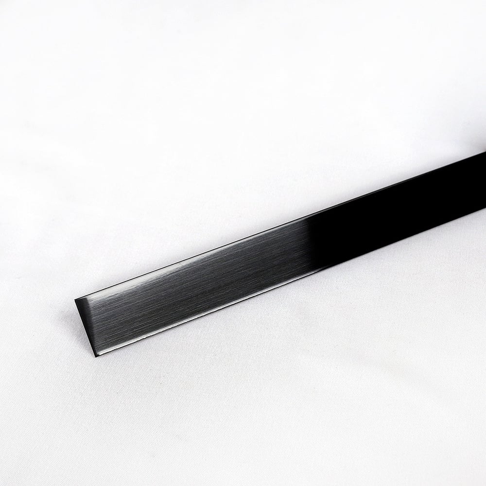 Изображение товара Декоративная полоса Forming P1 из нержавеющей стали AISI 304 40 мм черная длина 1500 мм