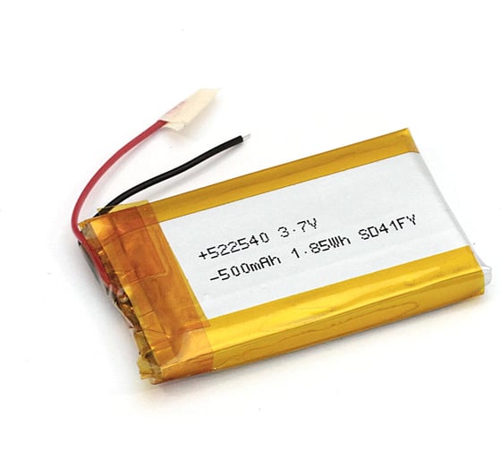 Изображение товара Аккумулятор Amperin Li-Pol батарея 5*25*40мм 2pin 3.7V/450mAh 79638